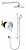 Душевая система Grohe Eurosmart Cosmopolitan (SET214) со штангой, хром