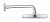 Верхний душ с настенным кронштейном Grohe Tempesta 210 (26411000) круглый, диаметр 210 мм, держатель