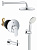 Душевая система с изливом для ванны Grohe Eurosmart Cosmopolitan 210, хром