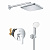 Душевая система с тропическим душем Grohe Eurosmart Professional Cube 250 (SET587), Германия