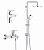 Комплект сантехники для ванны с тропическим душем и смесителем Grohe BauFlow Tempesta New Cosmopolit