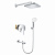 Душевая система с тропическим душем и изливом Grohe Eurosmart Professional Cube 250,(SET586)