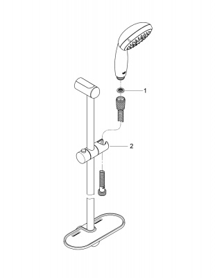 Tempesta Platform Showers 28593002